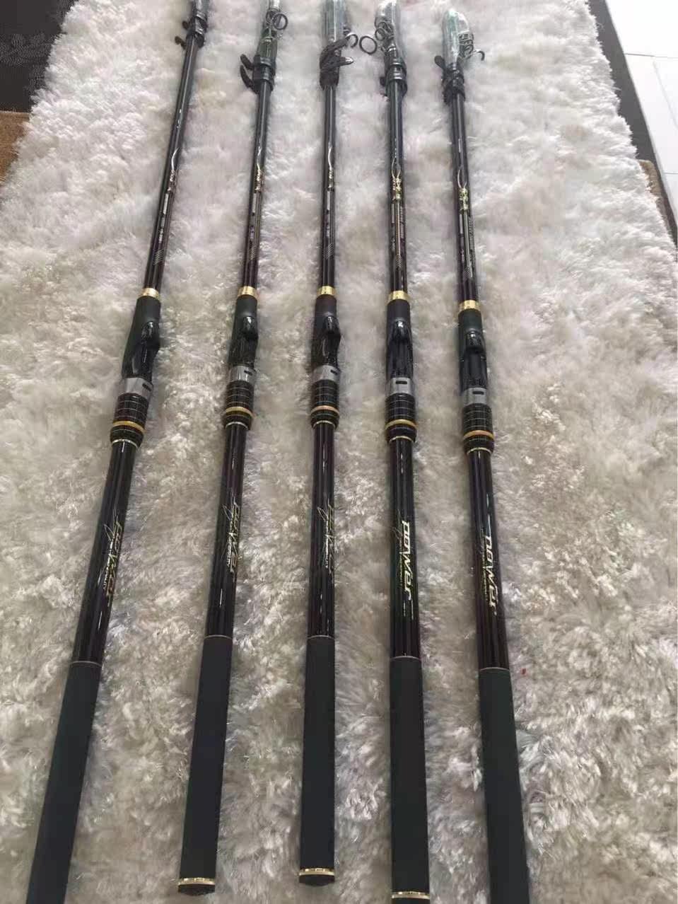 高碳46T超轻长节4号5号7号矶钓竿外贸出口板岩矶大导环手海两用