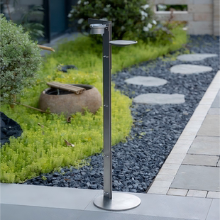 烟灰缸高端大气上档次家用客厅高级感轻奢创意家用不锈钢酒店商用