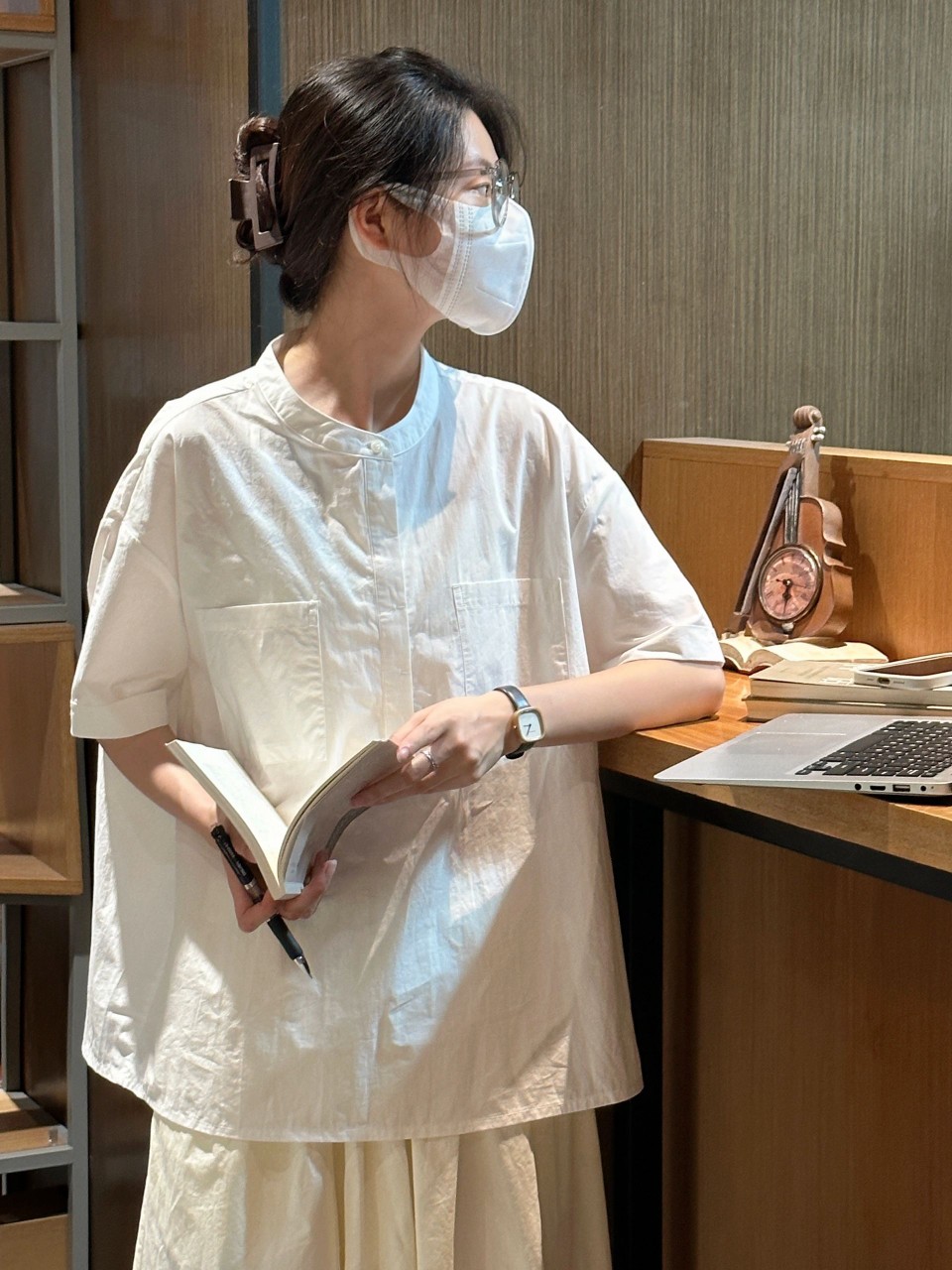日杂风松弛感两件套小众别致