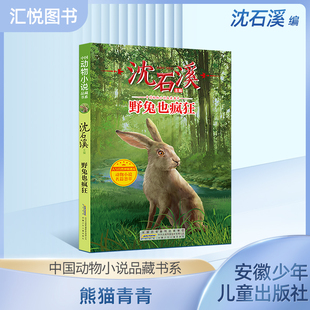 沈石溪动物小说正版 野兔也疯狂 小学生三四五六年级课外阅读书籍儿童文学读物经典书目 沈石溪的书全系列畅销书fb