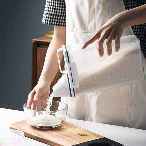 多功能分a米盒收家用2封防潮防虫20斤J杂粮桶纳格厨房储米密02