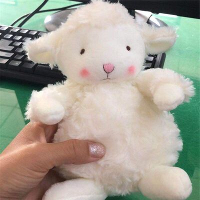 美国毛绒玩具礼盒抖音羊白羊兔子