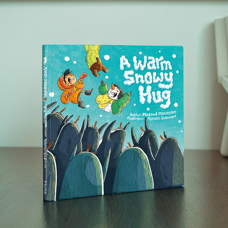 盖世童书英文绘本雪人的温暖拥抱