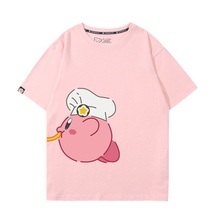 星之卡比瓦多迪兄妹装姐弟装小学生儿童纯棉夏季男童女童短袖t恤