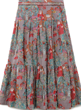 Tsumori Chisato 津森千里 Embroidered front dress