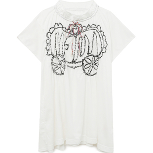 front Tsumori Embroidered 津森千里 dress Chisato