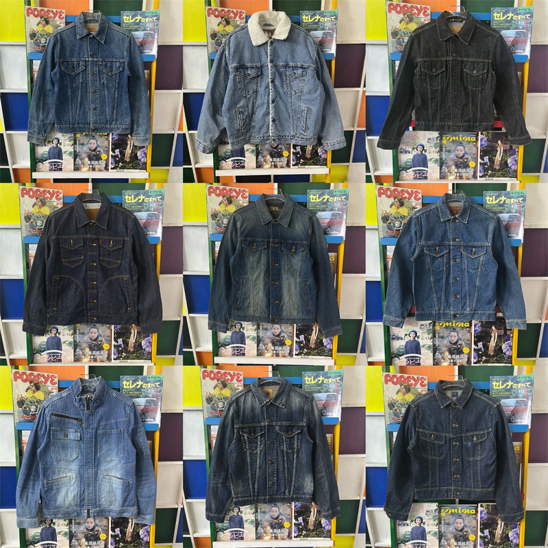 vintage古着牛仔外套男女
