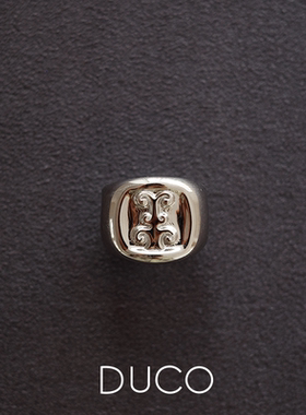 Fidora图腾浮雕轻奢复古戒指