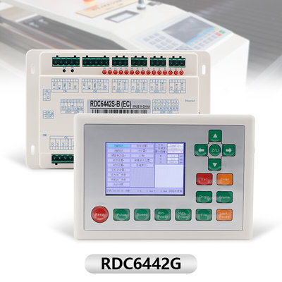 睿达RDC6442激光运动控制卡CO2雕刻切割机6445S彩屏系统Ruida主板