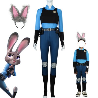 疯狂动物城cosplay服装兔子朱迪
