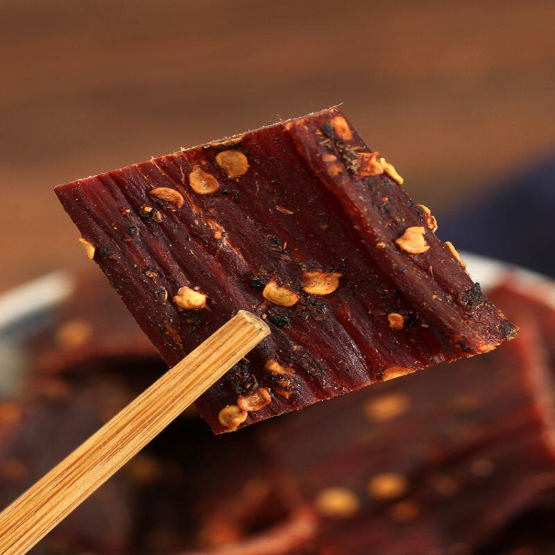 云南香格里拉牦牛肉干250克 风干牛肉干巴手撕牦牛肉干即食 特产