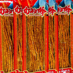 打狗棒霸王神鞭加长版一根筋小时候的8090后香辣甜辣面筋辣条零食