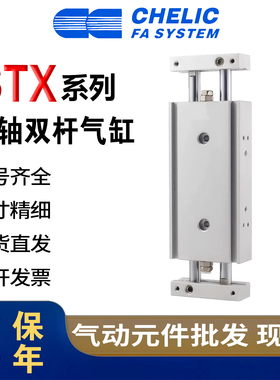 气立可滑台气缸STX10/16/20/25/32X10X20X25X30X40X50X75X100-ST2