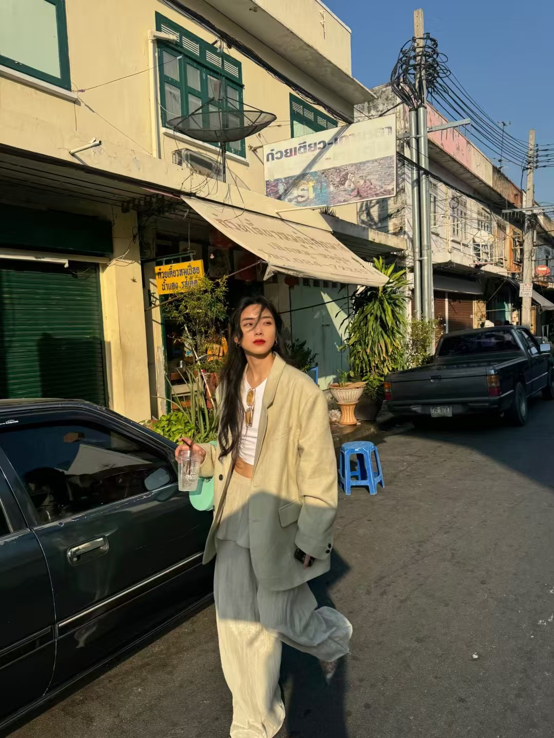 INchooseu笑笑家气质西装外套