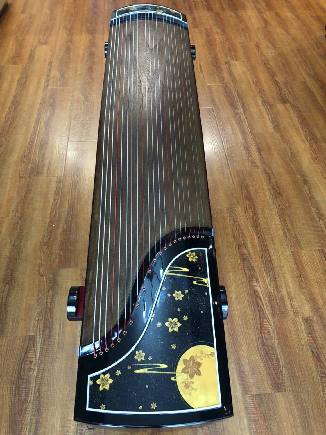 朱雀流金岁月专业全挖演奏教初学古筝