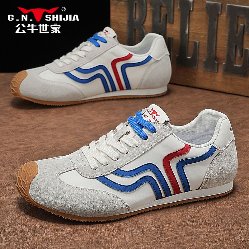 【张若昀推荐】公牛世家男鞋正品