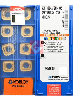 正品 韩国克洛伊 数控刀片 SEHT1204AFSN-X45 NCM325