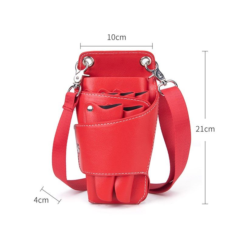 发型师美发剪刀包理发工具包轻便斜挎腰挂潮流新款宠物造型师