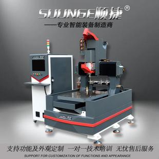 雕刻机小型全自动数控木工广告石材高精度平面立体金属模具打标机