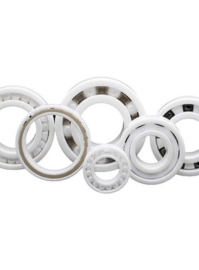 氧化锆陶瓷轴承697CE 内径7外径17厚度5 精密高速绝缘耐酸碱防水