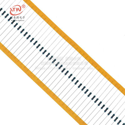 1/4W五色环电阻1%精密度 330R 470R 510R  680R 750R 金属膜电阻