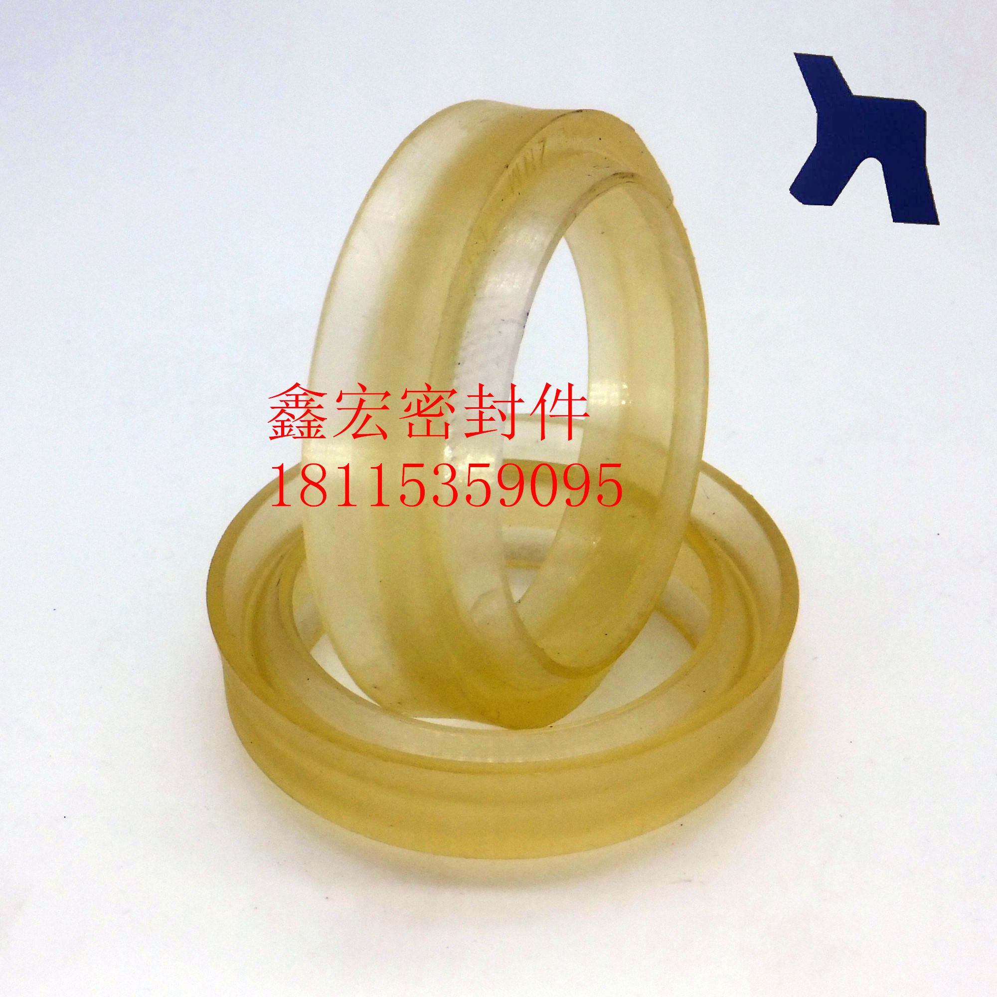 ZHM型气缸活塞杆用25/28*33/36*8/11聚氨酯组合防尘密封圈/件/环