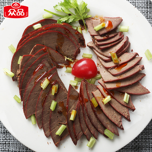 卤猪肝300g香卤猪肝开袋即食真空熟食卤香卤味食品 众品美食