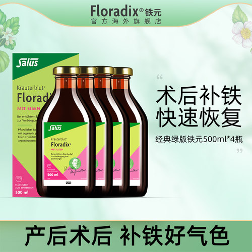 Floradix德国绿版铁元术后