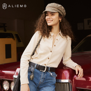 2025年秋冬女装新款羊毛针织衫厚款外套长袖外搭开衫宽松内搭毛衣