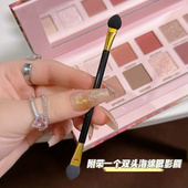 MUGE LEEN12色海棠花眼影盘修容卧蚕腮红高光一体盘珠光哑光细闪