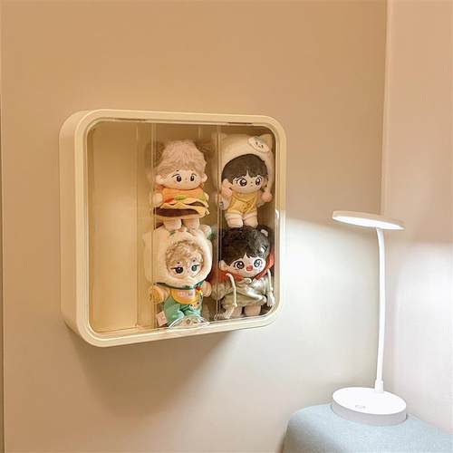 防尘手办架展示柜娃娃收纳