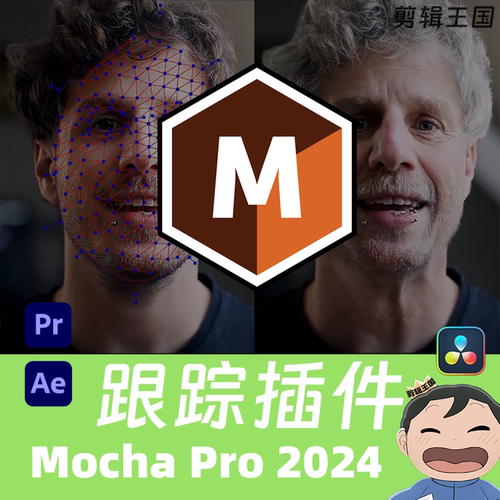 达芬奇/ae/pr摩卡跟踪插件mocha pro2024汉化中文版Win/MAC/adobe