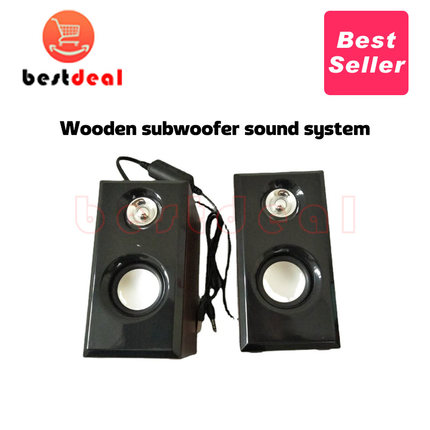 Computer Speakers Wired USB Sound Bar Speaker for Laptop