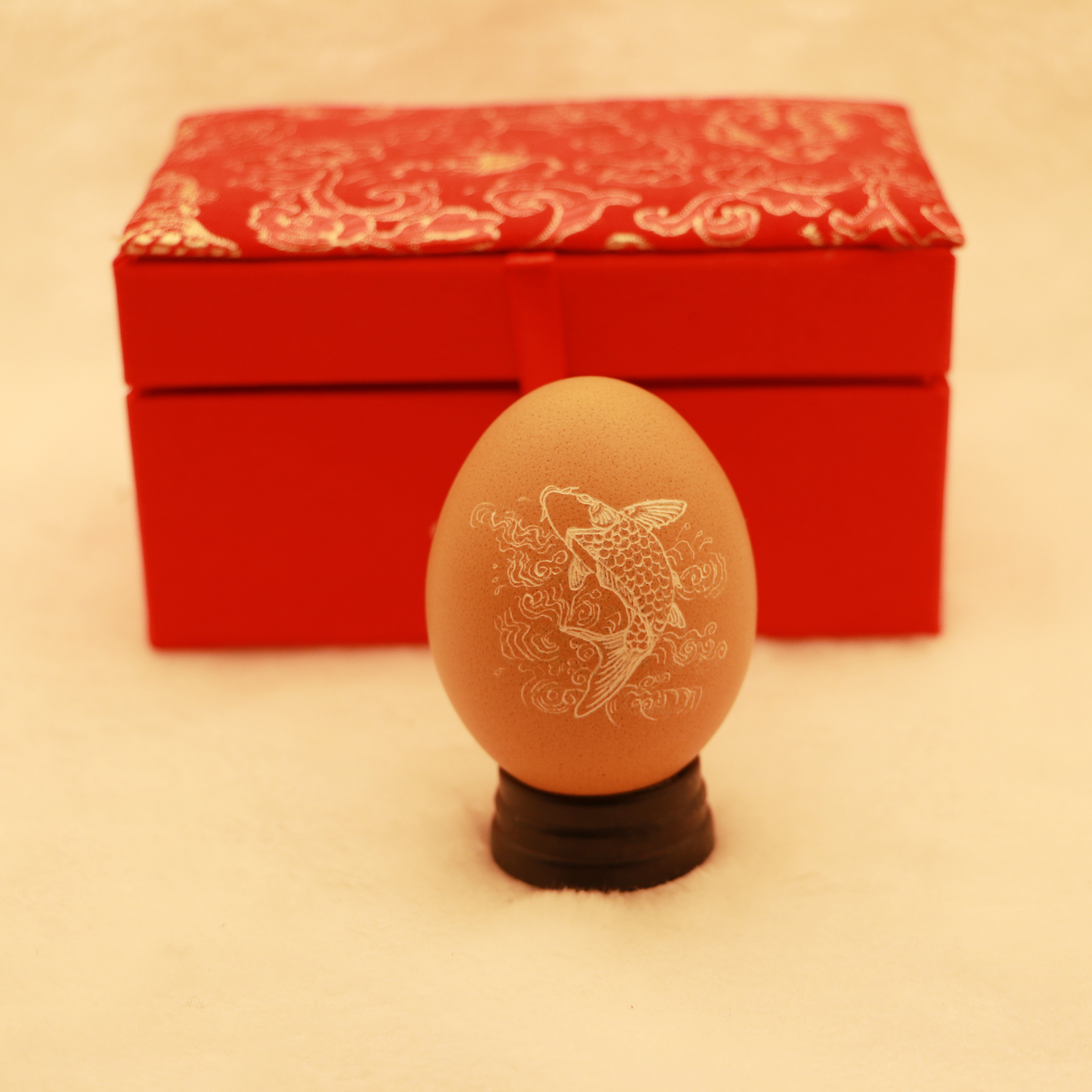 高考特色手工艺品蛋雕鱼跃龙门惊喜定制精致雕刻摆件朋友个性礼物,特色手工艺,其他特色工艺品,淘宝优惠券,粉丝福利购,淘宝优惠卷