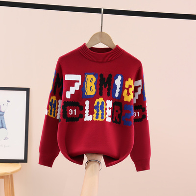 儿童毛衣男童秋冬2025新款冬季