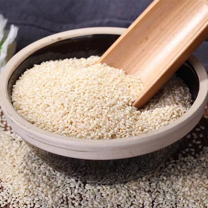 新货去皮生优质脱皮芝麻仁