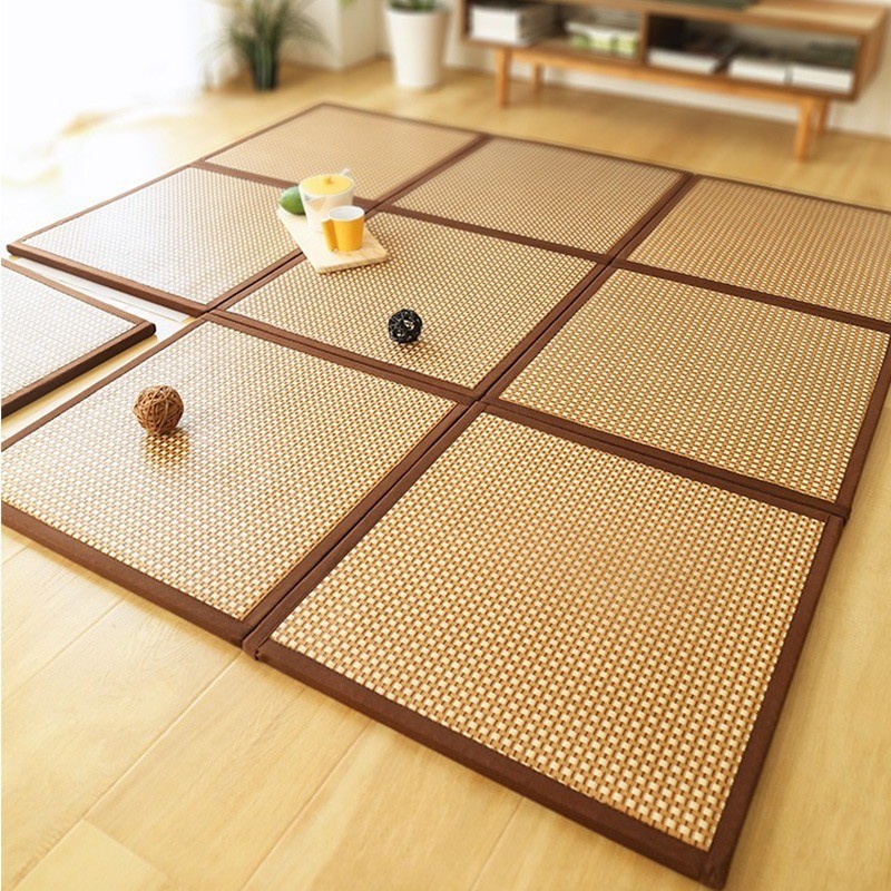 日式榻榻米床垫打地铺睡垫拼接睡觉垫卧室夏天凉席地垫可收纳