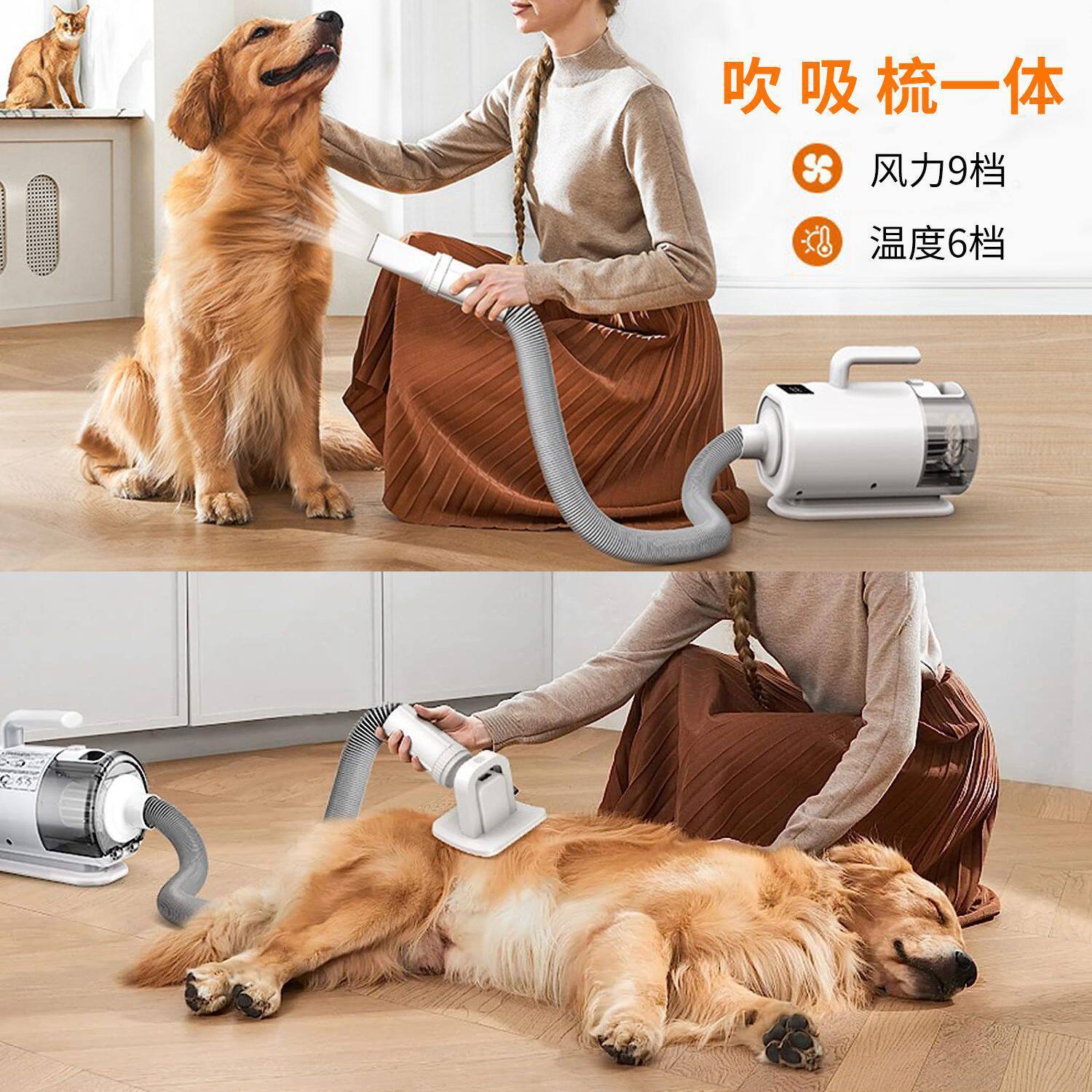 宠物吹水机狗狗吹毛家用大功率吹风机大型犬专用强力吹吸一体