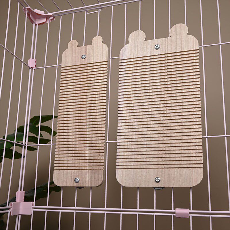 猫笼用固定实木猫抓板不易掉屑桐木磨爪发泄蹭毛猫咪玩具耐用耐磨