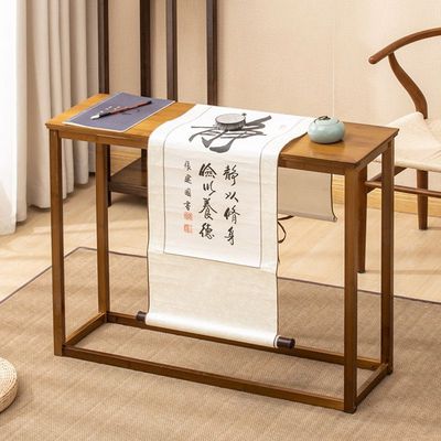 实木供桌玄关条案摆件桌子条几家用练字中堂家具供奉新中式端景台