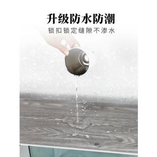 pvc塑胶石晶地板耐磨家用木纹石静音卡扣spc地板 加厚垫锁扣防火式