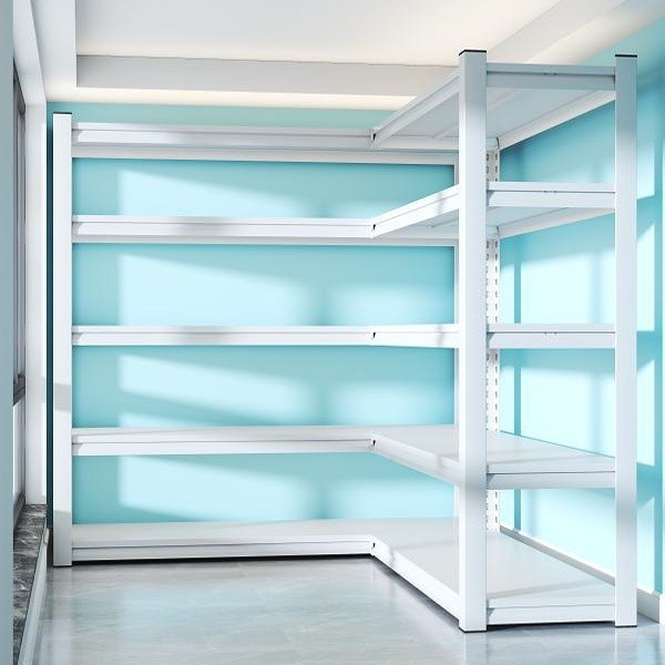 转角L型货架置物架仓库储藏多层展示架落地阳台加厚杂物间收纳架