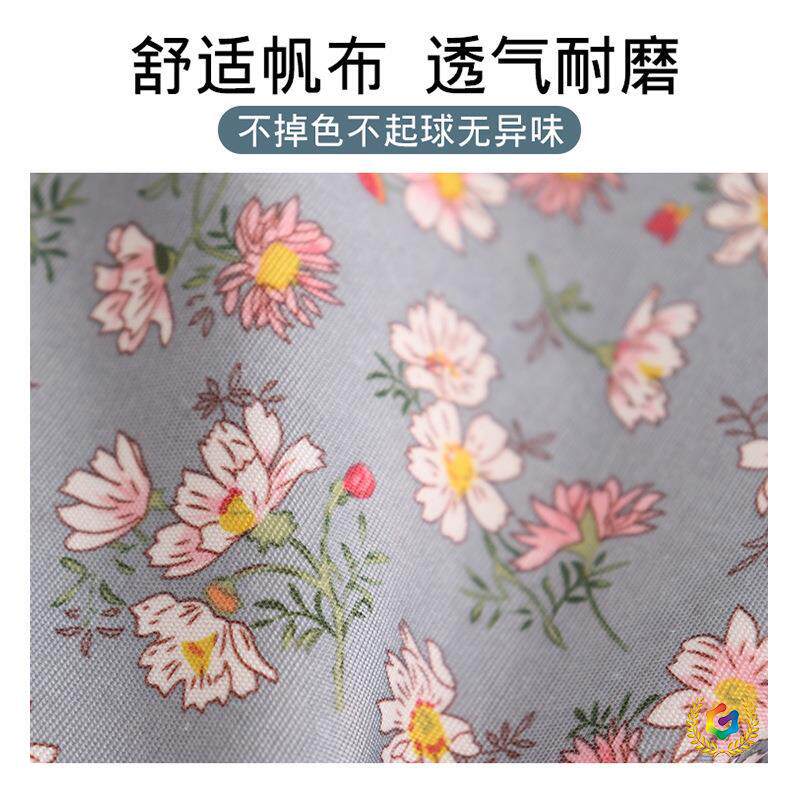 韩版围裙长袖帆布耐磨防污工作上班正穿拉链罩衣秋冬新款日系洋