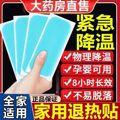 降温贴冰凉贴物理成人儿童神奇家用学生散热清厂家直销