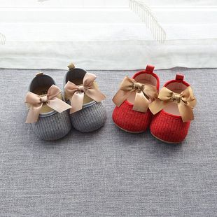 子宝宝婴儿鞋 软底学步春秋夏季 1岁女公主鞋 12个月不掉 3周岁0 鞋