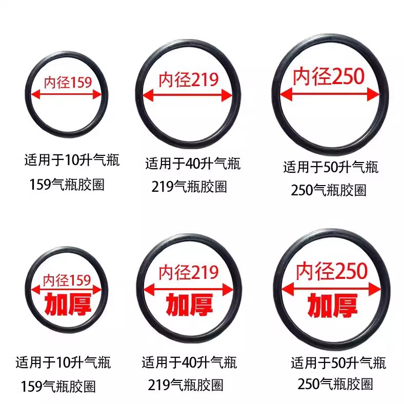 219氧气瓶防震圈40升护