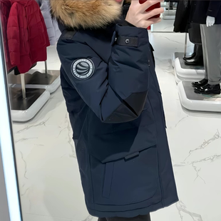 东北零下40度极寒保暖羽绒服短款男女2025新款工装服哈尔滨防寒冬