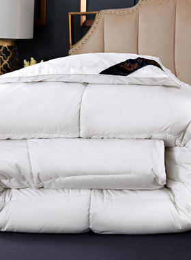 白色酒店宾馆民宿用被芯羽丝绒被子春秋冬夏被四季被褥子空调被2m