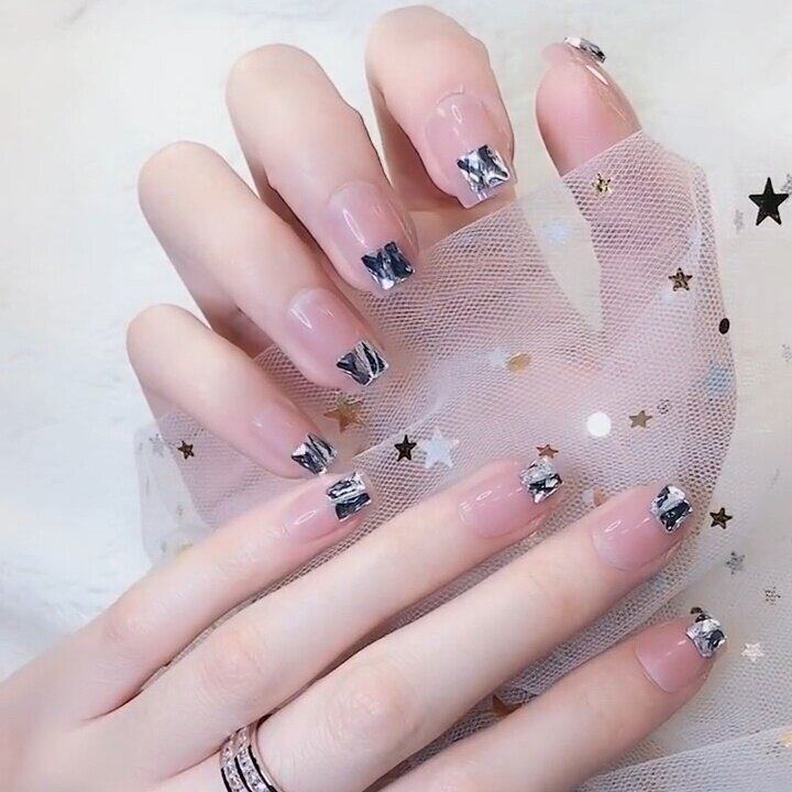 御萝穿戴甲成品可拆卸穿戴式假指g甲贴片美甲工具甲片