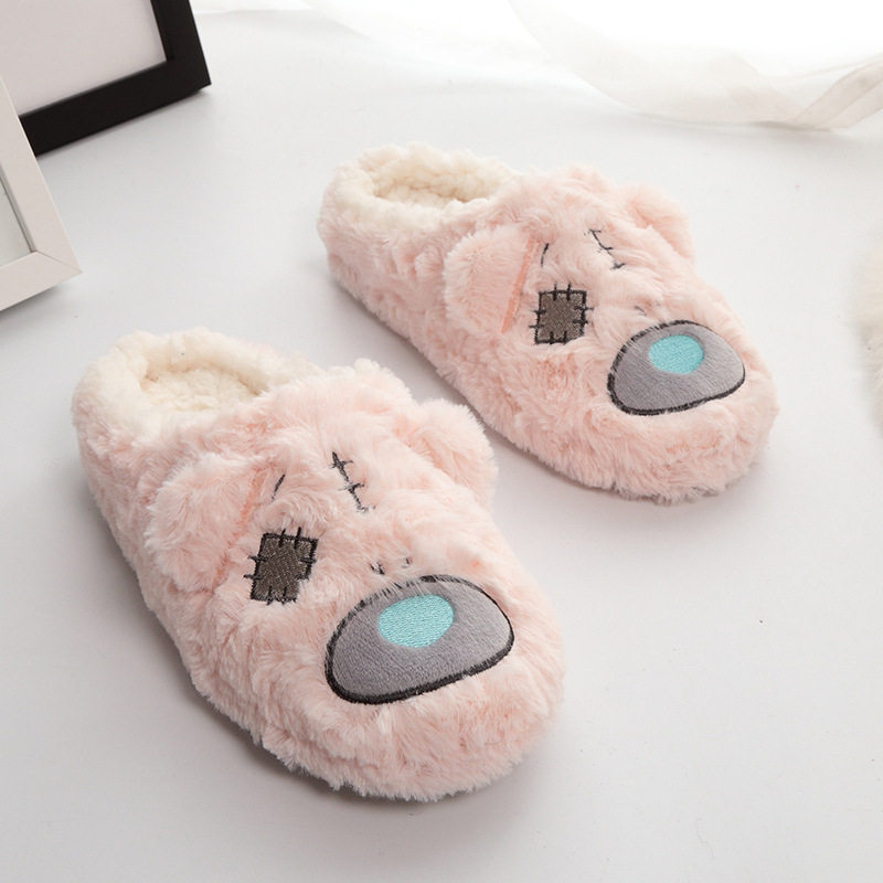 zapatillas cálidas de dibujos animados kawaii para mujer, p